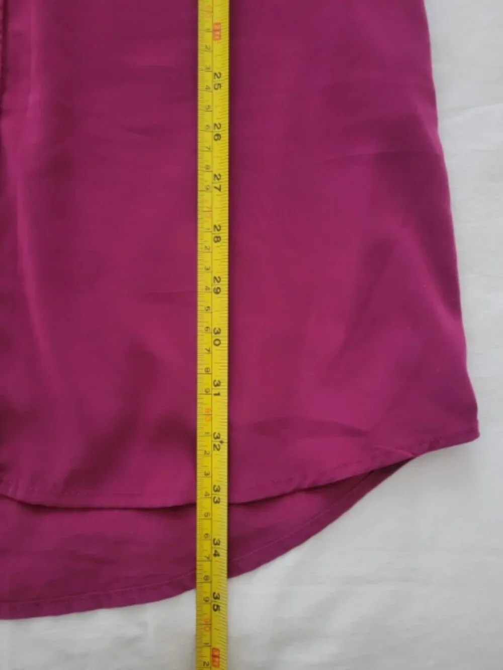 Banana Republic Shirt Womens Dress Size S Pink Button Up Tie Waist Casual Work - Picture 8 of 9